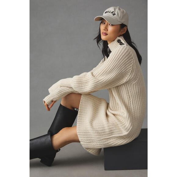 Anthropologie Moon River Sweater Dress | Large | Brand New - Picture 1 of 6